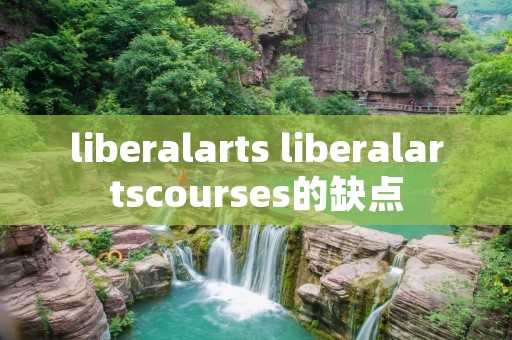 liberalarts liberalartscourses的缺点