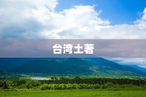 台湾土著:探寻这片土地的原始面貌