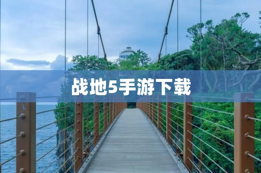 战地5手游下载：打造最真实的战争体验