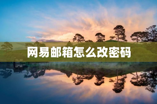 网易邮箱怎么改密码:详细步骤及注意事项