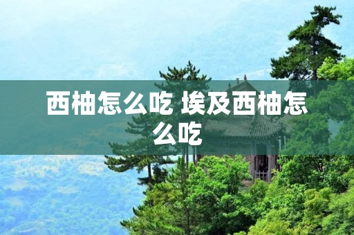 西柚怎么吃 埃及西柚怎么吃 西柚怎么吃 埃及西柚怎么吃