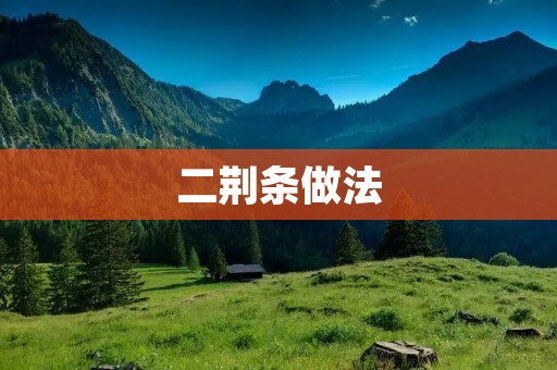 二荆条做法:简单易学的美味家常菜 二荆条做法:简单易学的美味家常菜