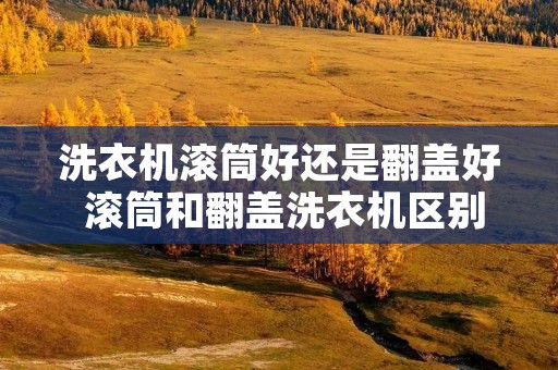 洗衣机滚筒好还是翻盖好 滚筒和翻盖洗衣机区别 洗衣机滚筒好还是翻盖好 滚筒和翻盖洗衣机区别