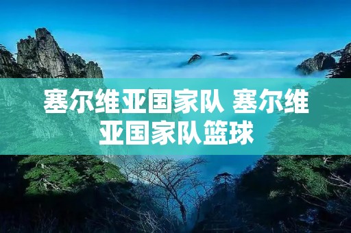 塞尔维亚国家队 塞尔维亚国家队篮球