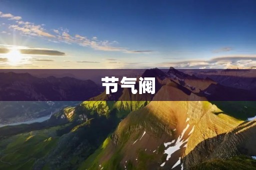 节气阀:解析工业设备中的关键元件 节气阀:解析工业设备中的关键元件