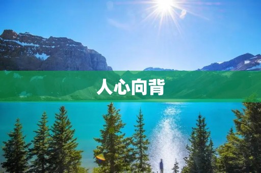 人心向背:探寻人们对事物的态度与倾向