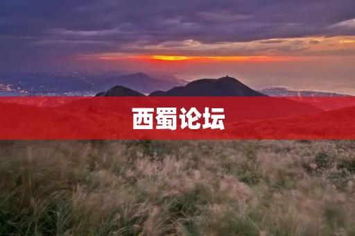西蜀论坛：连接你我，畅享智慧生活