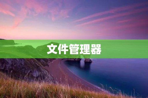 文件管理器：简单高效的文件管理利器