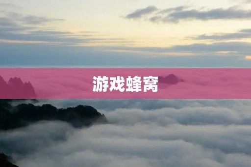 游戏蜂窝：打造全新的游戏社交平台