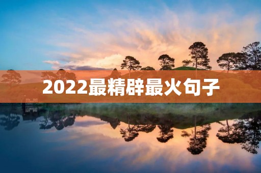 2022最精辟最火句子:让我们一起看看这些激励人心的语句,为新的一年注入动力!