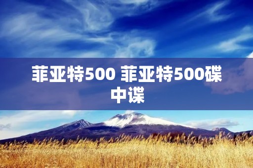 菲亚特500 菲亚特500碟中谍