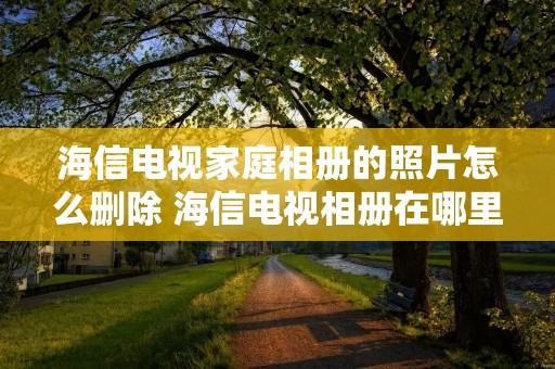 海信电视家庭相册的照片怎么删除 海信电视相册在哪里