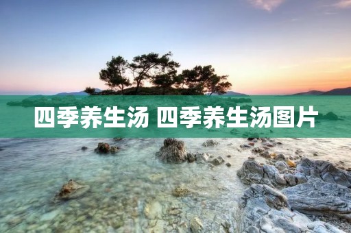 四季养生汤 四季养生汤图片
