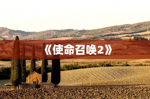 《使命召唤2》：重温经典战争场景，体验真实战争生活
