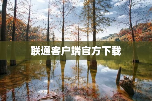 联通客户端官方下载:下载更便捷,服务更贴心 联通客户端官方下载:下载更便捷,服务更贴心