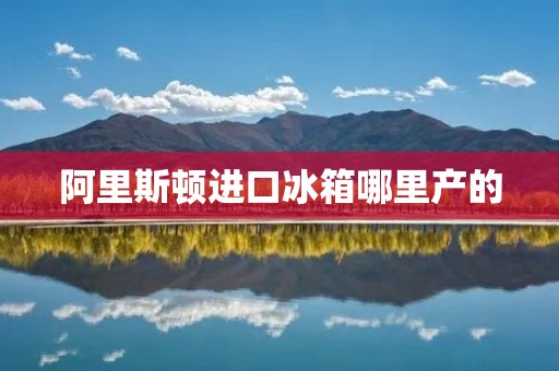 阿里斯顿进口冰箱哪里产的：详细揭秘阿里斯顿进口冰箱的制造地