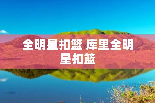 全明星扣篮 库里全明星扣篮