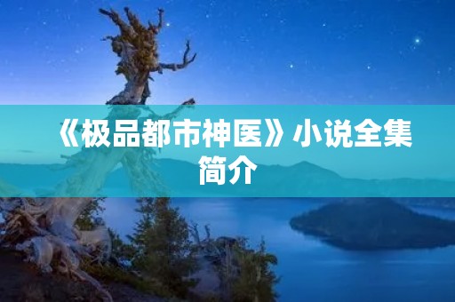 《极品都市神医》小说全集简介