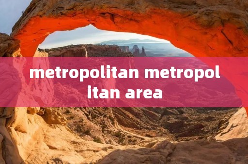 metropolitan metropolitan area