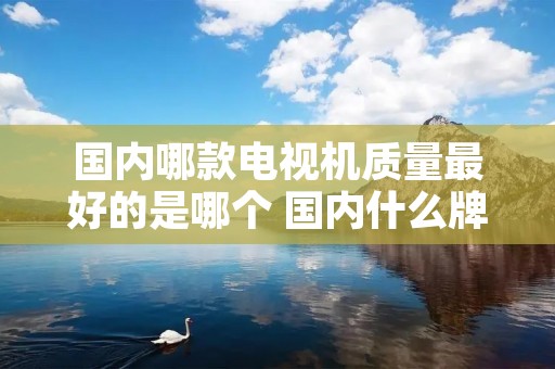 国内哪款电视机质量最好的是哪个 国内什么牌子的电视机最好 国内哪款电视机质量最好的是哪个 国内什么牌子的电视机最好