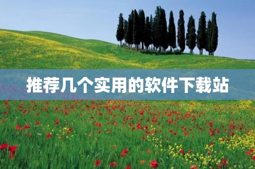 推荐几个实用的软件下载站 推荐几个实用的软件下载站