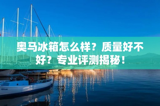 奥马冰箱怎么样?质量好不好?专业评测揭秘! 奥马冰箱怎么样?质量好不好?专业评测揭秘!