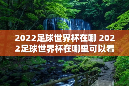 2022足球世界杯在哪 2022足球世界杯在哪里可以看直播
