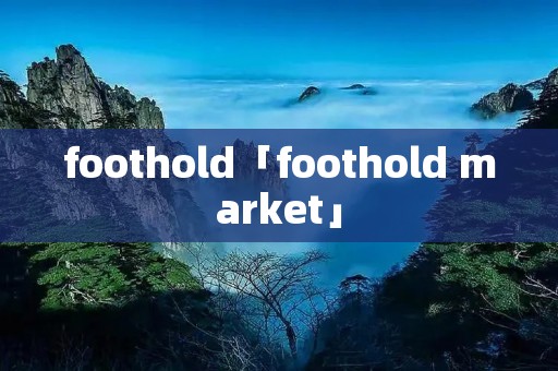 foothold「foothold market」