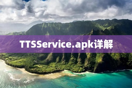 TTSService.apk详解:一款优秀的语音合成服务应用 TTSService.apk详解:一款优秀的语音合成服务应用