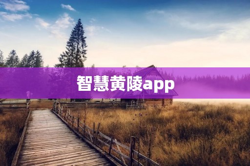 智慧黄陵app：探索古老文化，畅享智慧生活