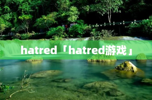 hatred「hatred游戏」