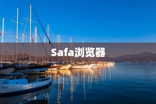 Safa浏览器：保护您的网络安全与隐私