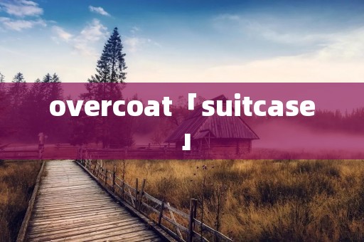 overcoat「suitcase」