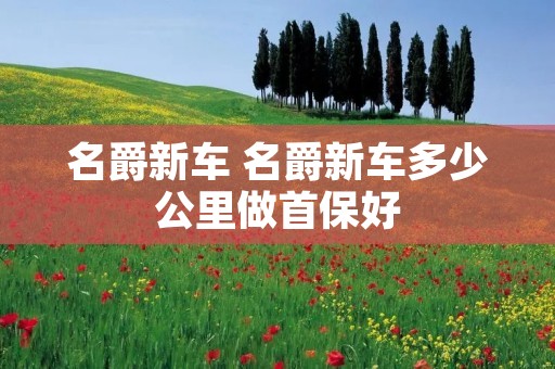 名爵新车 名爵新车多少公里做首保好 名爵新车 名爵新车多少公里做首保好