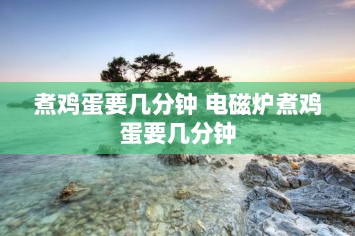 煮鸡蛋要几分钟 电磁炉煮鸡蛋要几分钟