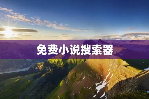 免费小说搜索器：方便快捷的阅读工具
