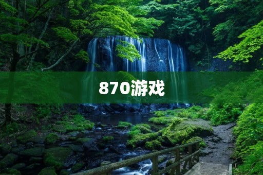 870游戏:探索未知世界的冒险之旅 870游戏:探索未知世界的冒险之旅