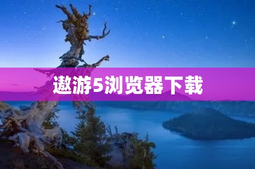 遨游5浏览器下载：快速、安全、高效的上网利器