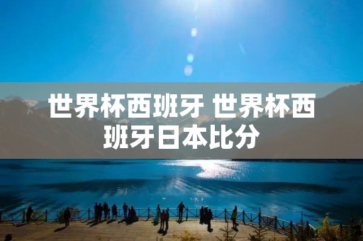 世界杯西班牙 世界杯西班牙日本比分