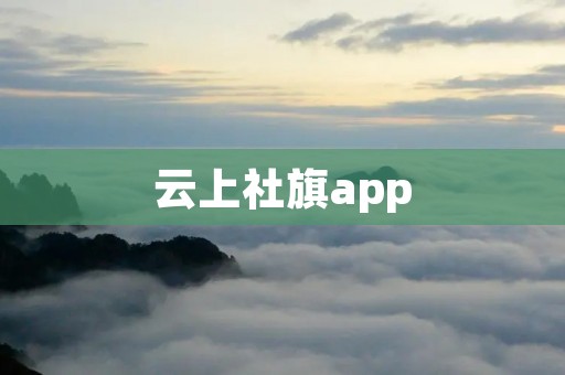 云上社旗app:连接社区,共享美好生活 云上社旗app:连接社区,共享美好生活
