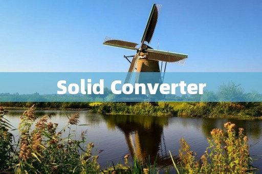 Solid Converter：高效转换PDF文件的利器