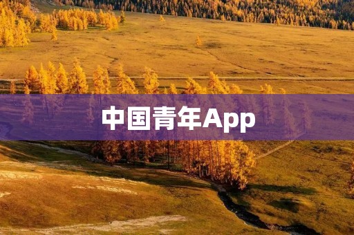中国青年App：连接青春，探索未来