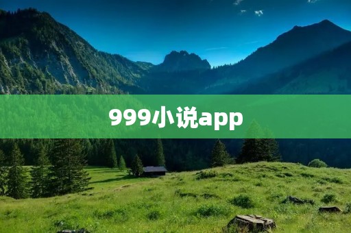 999小说app:畅享阅读乐趣 999小说app:畅享阅读乐趣