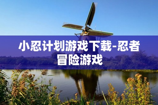 小忍计划游戏下载-忍者冒险游戏