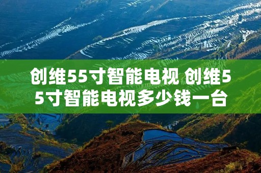 创维55寸智能电视 创维55寸智能电视多少钱一台
