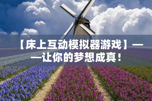 【床上互动模拟器游戏】——让你的梦想成真！