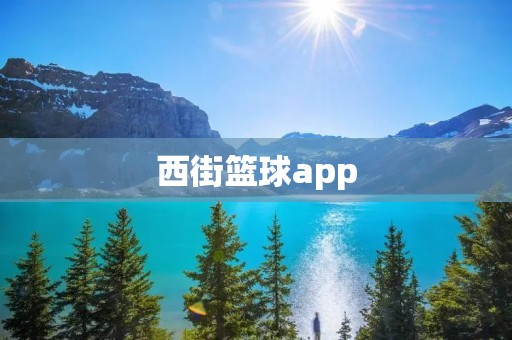 西街篮球app:打造你的篮球梦想 西街篮球app:打造你的篮球梦想