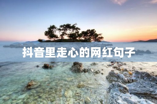 抖音里走心的网红句子:让你的心灵得到温暖与治愈