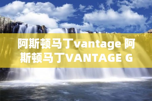 阿斯顿马丁vantage 阿斯顿马丁VANTAGE GT3 阿斯顿马丁vantage 阿斯顿马丁VANTAGE GT3