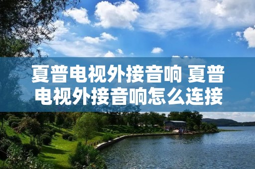 夏普电视外接音响 夏普电视外接音响怎么连接